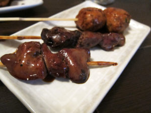 yakitori chicken liver